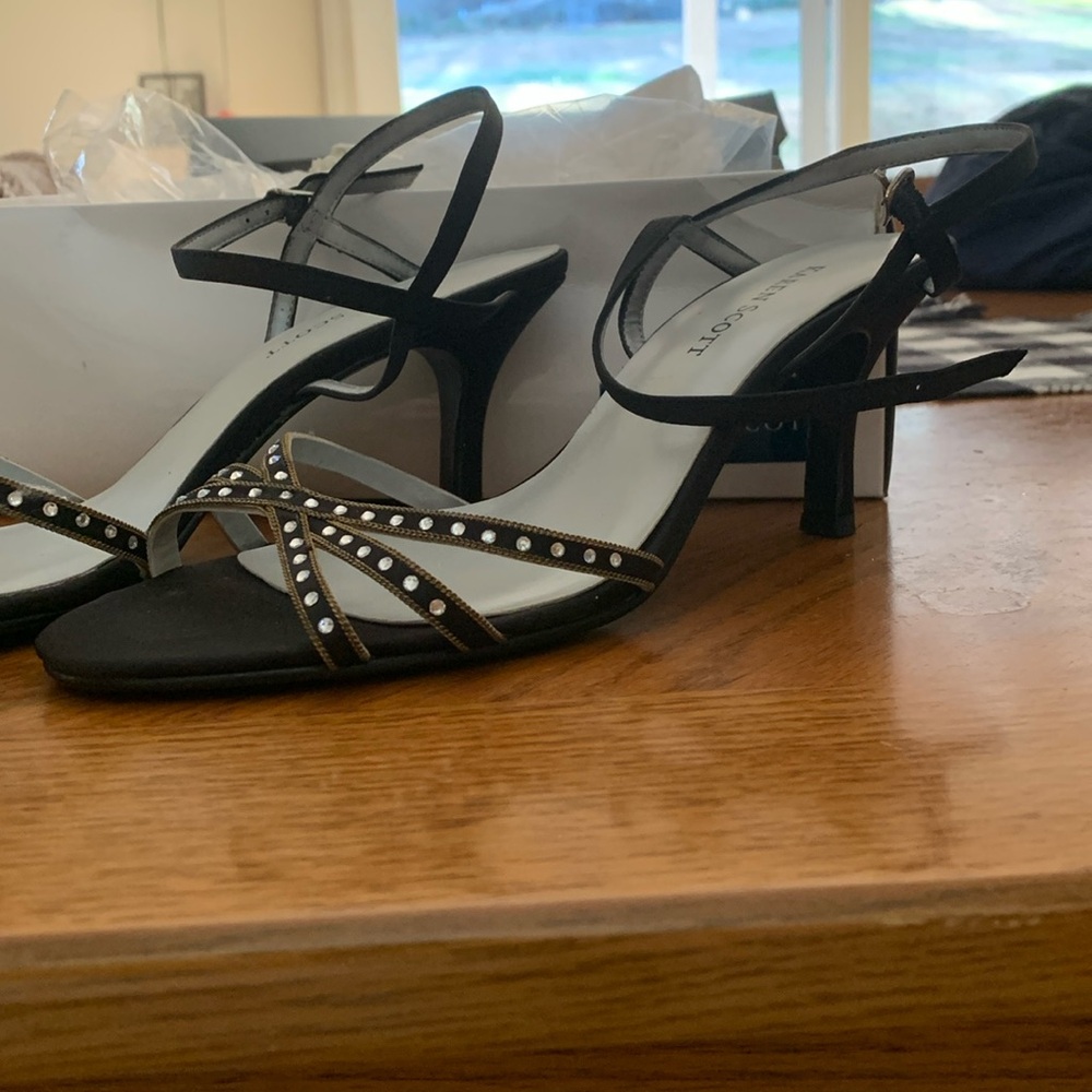 Black with rhinestones